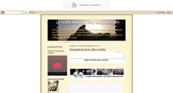 Desktop Screenshot of lahoramagica.blogspot.com