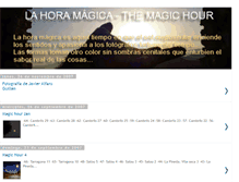 Tablet Screenshot of lahoramagica.blogspot.com