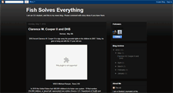 Desktop Screenshot of fishsolveseverything.blogspot.com