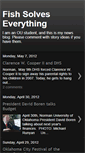 Mobile Screenshot of fishsolveseverything.blogspot.com