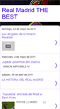 Mobile Screenshot of cancho-real-madrid.blogspot.com