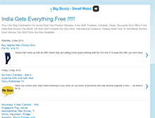 Tablet Screenshot of indiagetseverythingfree.blogspot.com