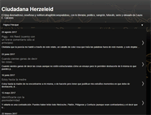 Tablet Screenshot of ciudadanaherzeleid.blogspot.com