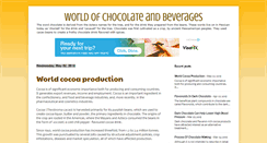 Desktop Screenshot of chocolatedrinks.blogspot.com