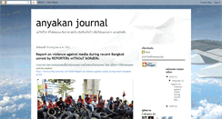 Desktop Screenshot of anyakanjournal.blogspot.com