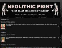 Tablet Screenshot of neolithicprint.blogspot.com