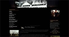 Desktop Screenshot of five-killers-trailer.blogspot.com