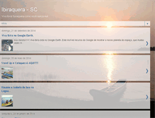 Tablet Screenshot of ibiraquera-sc.blogspot.com