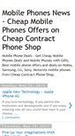 Mobile Screenshot of cheapcontractphoneshop.blogspot.com