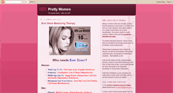 Desktop Screenshot of prettywomen110310.blogspot.com