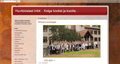 Desktop Screenshot of kolgahuvitoo.blogspot.com