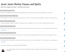 Tablet Screenshot of janetjonesworleyclasses.blogspot.com