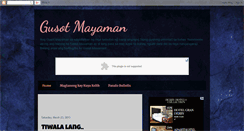 Desktop Screenshot of gusot-mayaman.blogspot.com