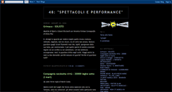 Desktop Screenshot of 48-spettacoli.blogspot.com