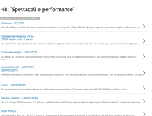 Tablet Screenshot of 48-spettacoli.blogspot.com