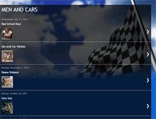 Tablet Screenshot of nakedmenandcars.blogspot.com