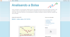 Desktop Screenshot of analisandoabolsa.blogspot.com