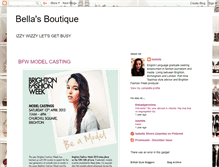 Tablet Screenshot of bellas-boutique.blogspot.com