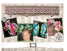 Tablet Screenshot of kaydensgracedesigns.blogspot.com