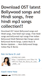 Mobile Screenshot of hindimp3collection.blogspot.com