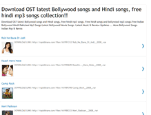 Tablet Screenshot of hindimp3collection.blogspot.com