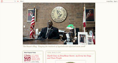 Desktop Screenshot of mayorvanjohnson.blogspot.com