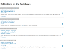 Tablet Screenshot of catholic-homilies.blogspot.com