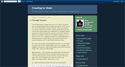Desktop Screenshot of crawlingtouman.blogspot.com