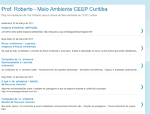 Tablet Screenshot of meioambienteceepcuritiba.blogspot.com