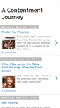 Mobile Screenshot of contentmentjourney.blogspot.com
