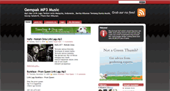 Desktop Screenshot of gempakmp3.blogspot.com