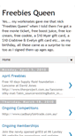 Mobile Screenshot of freebiesqueen83.blogspot.com