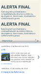 Mobile Screenshot of alertafinal.blogspot.com