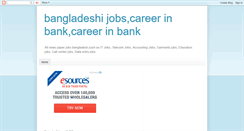 Desktop Screenshot of dailyjobs-bd.blogspot.com