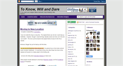 Desktop Screenshot of know-will-dare.blogspot.com