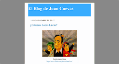 Desktop Screenshot of juancuevas.blogspot.com