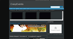 Desktop Screenshot of pcrazyevents.blogspot.com