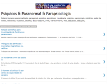 Tablet Screenshot of paranormaleparapsicologia.blogspot.com