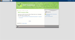 Desktop Screenshot of naepecommerce.blogspot.com