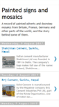 Mobile Screenshot of paintedsignsandmosaics.blogspot.com