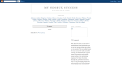 Desktop Screenshot of neobux-money-secrets.blogspot.com