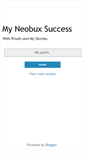 Mobile Screenshot of neobux-money-secrets.blogspot.com