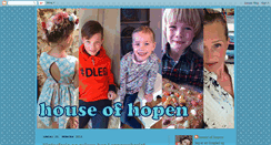 Desktop Screenshot of houseofhopen.blogspot.com