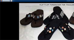 Desktop Screenshot of flipflopsforthailand.blogspot.com