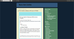 Desktop Screenshot of baurusemlimites.blogspot.com