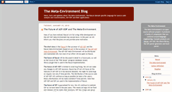 Desktop Screenshot of meta-environment.blogspot.com