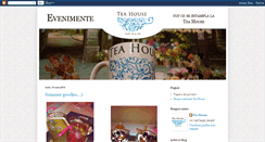 Desktop Screenshot of evenimenteteahouse.blogspot.com