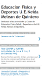 Mobile Screenshot of blogeducacionfisicanmq.blogspot.com