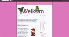 Desktop Screenshot of femke-kinderopvang.blogspot.com