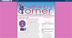 Desktop Screenshot of cre8tivkjscorner.blogspot.com